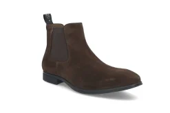 Chelseaboot i semsket skinn
