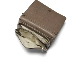 Clutch veske i skinn
