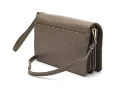 Clutch veske i skinn