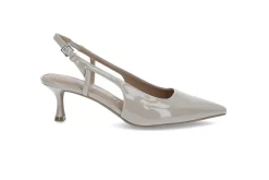 Elegante slingback pumps med gelsåle