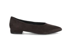 Elegant semsket pumps med gel