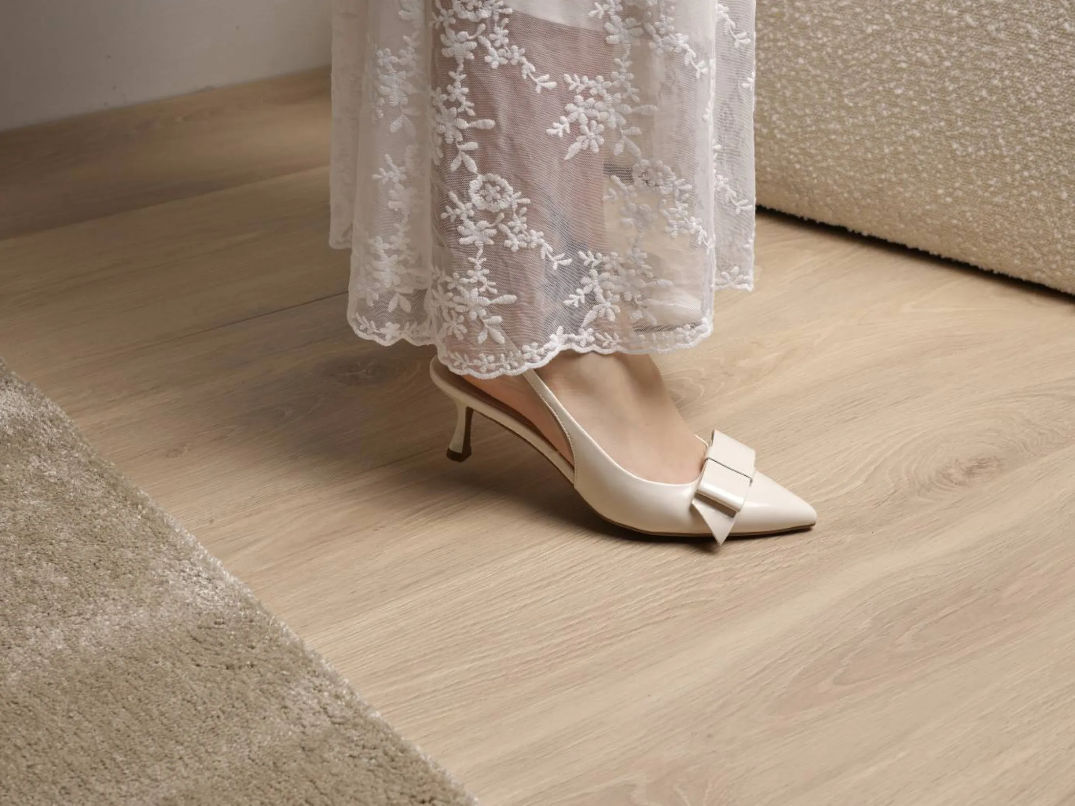 Elegant slingback pumps