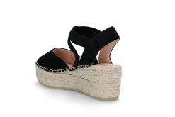 Espadrill i semsket skinn