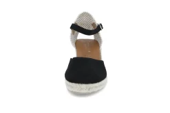 Espadrill i semsket skinn
