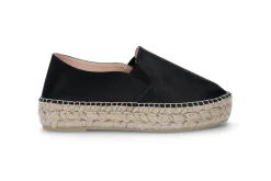 Espadrill i skinn