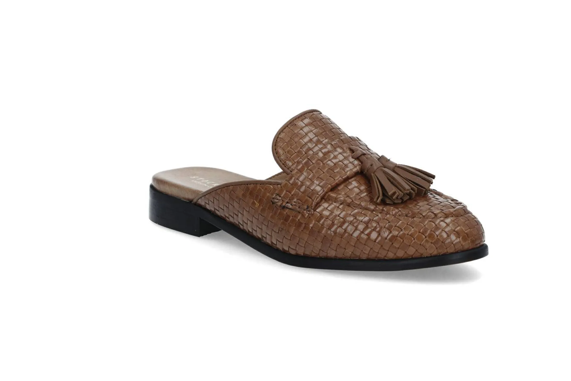 Interlace slip-in mokasin