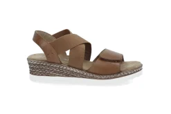Komfortabel sandal i skinn