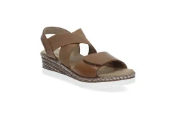 Komfortabel sandal i skinn