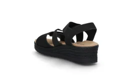 Komfortabel sandal i skinn