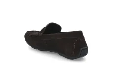 Loafer i semsket skinn