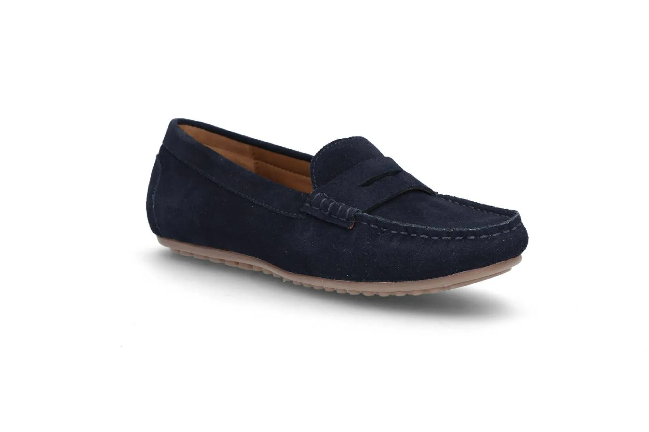 Semsket damesloafer