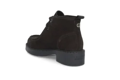 Semsket moc-toe støvlett