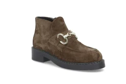 Semsket moc-toe støvlett