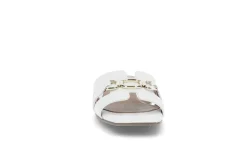 Slip-in skinnsandal