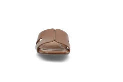 Slip-in skinnsandal