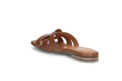 Slip-in skinnsandal
