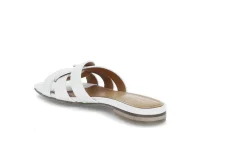 Slip-in skinnsandal