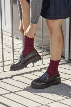 Vegansk penny loafers