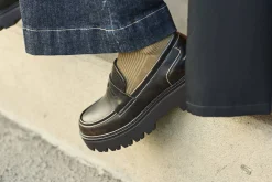 Vegansk penny loafers